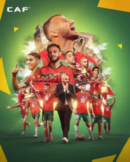This is Morocco. The Atlas Lions.    @EnMaroc are the best achieving African side in the 2022 #WorldCup after securing the 4th spot in the previous edition!   #WCQ