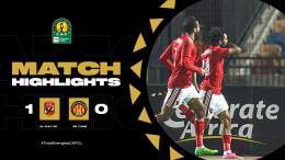 HIGHLIGHTS:   Hussein El Shahat&lsquo;s goal against @ESTunis guaranteed @AlAhly another #TotalEnergiesCAFCL finals ticket    @Football2Gether | #ASCEST