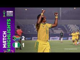 Afrique du Sud 2-1 Nigeria | Résumé du match | TotalEnergies WAFCON 2026 | Tournoi de barrage FIFA