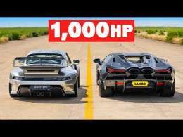 Gunther Werks F-26 vs Lamborghini Revuelto: DRAG RACE