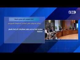 قناة السويس أصل سيادي للدولة.. رسائل مدبولي عقب اجتماع الحكومة الأسبوعي