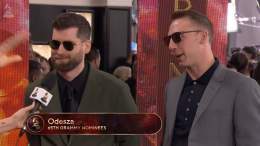 Dance music duo @odesza here for Best Electronic Album of the Year!  #GRAMMYs