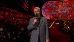 The fabulous @Harry_Styles dazzled us with his performance. #GRAMMYs