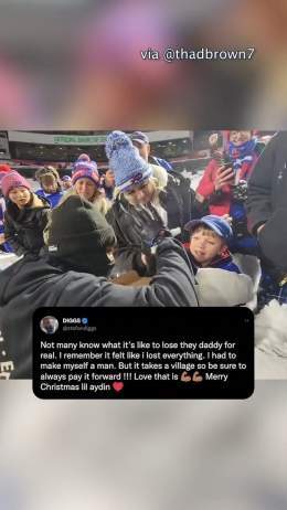 .@stefondiggs is awesome for this  @BuffaloBills