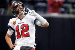 Playoff records of NFC QBs                                                               W-L Tom Brady          35-12 Kirk Cousins        1-2 Dak Prescott       1-3 Jalen Hurts           0-1 Brock Purdy         0-0 Daniel Jones         0-0 Geno Smith