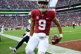 Bryce Young's 4 total touchdowns in the first half of the #IronBowl are tied for MOST in a first half vs an SEC team in his career