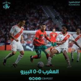 نهاية المباراة بالتعادل بدون أهداف