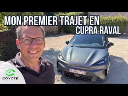 Mes 38 premiers kilomètres au volant de la Cupra Raval !