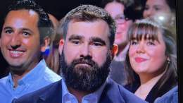 TRAVIS KELCE: Even though they were up 10 points at halftime, my brother Jason is still happy for me  JASON KELCE: