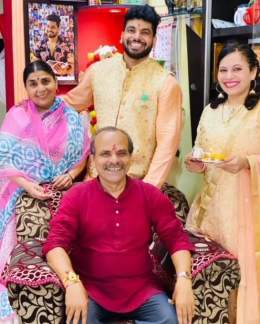 WhT a sweet family  Aaji manu missing   Glad we are part of it too <3 HBD SHIV CHE BABA