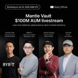 What 100m USDT in AUM means! Join Our Mantle Vault Livestream!Join Live. Get USDT RewardsFrom bybit.com