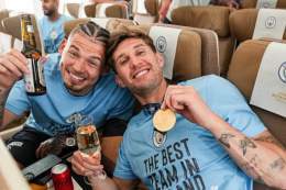 After #ManCity&rsquo;s trophy parade today, they will have another party, with all club staff, at Depot Mayfield to celebrate the Treble.  [via @SamLee]