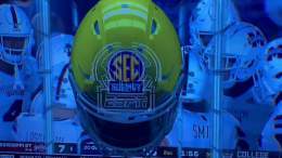 Lane Kiffin&rsquo;s son running the fire extinguisher on the sideline after that last Ole Miss touchdown is fantastic.