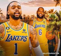 LeBron James {foot soreness)  is listed as QUESTIONABLE for tomorrow's Lakers rematch vs. the  Bulls, the team has announced.    D'Angelo Russell (hip soreness) is PROBABLE.
