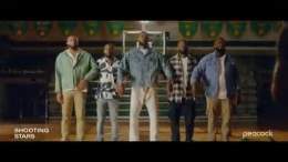 A sneak peek of the film "Shooting Stars"    The film which tells LeBron James' origin story will debut on June 2   (via @peacock)