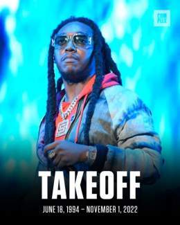 RIP  Takeoff
