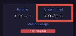 There are 400,000 pending transactions on the bitcoin network and binance halted transactions due to the congestion and high fees  I&rsquo;ve been warning people of this for months and the righteous bitcoin maxis have kept their mouths shut because t