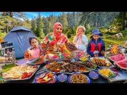 رحلة العيد تحولت لرعب\ud83d\ude31! عاصفة وثعبان تخزين لحم العيد بلا ثلاجة طاكوس بولفاف كفتة لحم كوطليط مشوي فحم