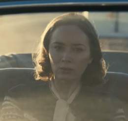 Emily Blunt in Christopher Nolan&rsquo;s &lsquo;OPPENHEIMER&rsquo;.