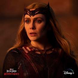 Congratulations to Elizabeth Olsen from #DoctorStrange in the Multiverse of Madness on winning two People's Choice Awards! #PCAs    The Female Movie Star of 2022  The Action Movie Star of 2022