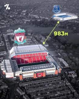 Derbies don't come much closer than Liverpool vs Everton