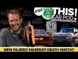 The New Mitsubishi Pajero, Maserati's Death Spiral, and Lewis Hamilton's F40! THIS CAR POD! EP127