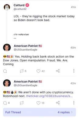 STOCK MARKET MANIPULATION AS USUAL   CRYPTO AND ROBINHOOD IN THE CROSS HAIRS AS WELL