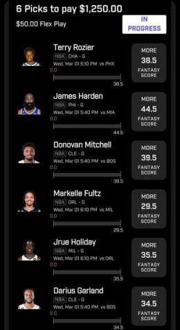 Giveaway Alert!If this #PrizePicks fantasy score slip goes 6/6 I will give away $100 to one lucky follower who likes, RT, and tags a friend! #DFS #GamblingTwitter #sportsbettingtwitter