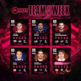 Team of the Week Star of the Month Now live in #NHL26