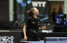 Another Gold for Egypt!  \ud83e\udd47 \ud83d\udc4f\ud83c\udffc  Hana Gouda claimed the Gold medal for Egypt in Table Tennis after beating Italy 3-2  #Egypt #JMOran2022 | #هنا_جودة #مصر
