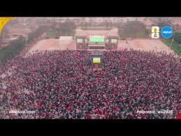 بـ"الدرون".. حشود جماهيرية غفيرة تملأ "فان زون" ساحة الأمل بأكادير لتشجيع المنتخب المغربي \ud83c\uddf2\ud83c\udde6\ud83d\ude0d