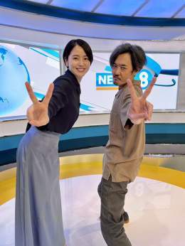 9話ラストシーンの裏で。  大暴れ後の村井役・岡部さんの第一声は「まさみちゃん&hellip;&hellip;見ててくれたかなァ&hellip;へへ」だったことは忘れられません。  #エルピス