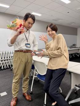 恵那の同期、滝川Dのアップ時。 今夜の最終回、2人の対峙も見逃せないポイントです！ 絶妙にテレビ局員ぽかった滝川さん。  #エルピス