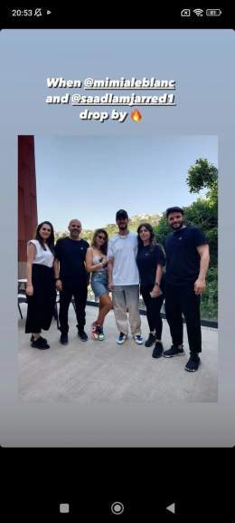 Saad Lamjarred with Friends from Beriut ! Have a great time Habibi !  \ud83d\ude18 \ud83d\ude0d \ud83d\udc9e \u2764\ufe0f enjoy  \u270c\ud83c\udffb #سعد_لمجرد_تنور_بغداد  #العراق_بلد_سعد_الثاني #سعد_لمجرد_في_دار_السلام #سعد_لمجرد_راح_ينور_العراق \ud8