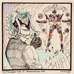 day 17 of #Dottoween2022: abomination day &mdash; #dottore #GenshinImpact #原神