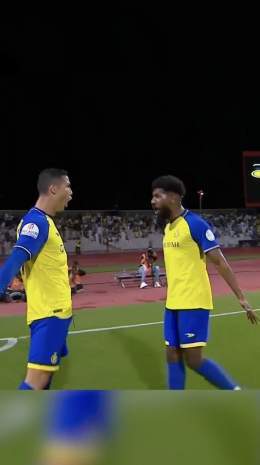 All four of Ronaldo's goals for Al Nassr today