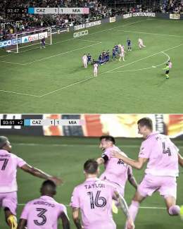 MESSI'S FIRST INTER MIAMI GOAL IS A FREE KICK GOLAZO