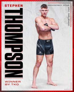WONDERBOY WITH ONE OF THE BEST PERFORMANCES OF HIS CAREER  #UFCORLANDO
