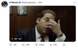 A.J. Brown tweeted this after the Darius Slay news broke