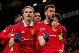 Manchester United are unbeaten in their last 15 home matches in the knockout phase of the Europa League   @ManUtd || #UEL