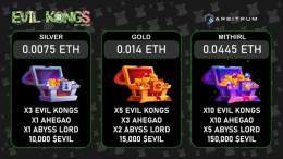 Do you already know our special evil chests? Minting:   Benefits: Enter all USDT drawings. Stake your NFTs and Earn $EVIL. Benefits in express giveaways (Discord).  Get yours now! LIMITED SUPPLY! #NFT #NFTGiveaways #NFTCommuntiy #NFTdrops&hellip;Show