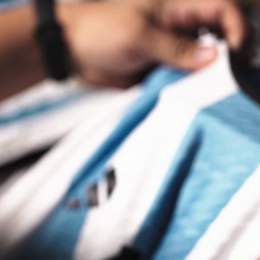 決勝戦のメッシのユニフォームです  #Qatar2022 | #FIFAワールドカップ
