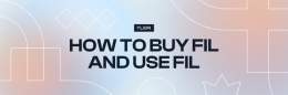 Do you know how to buy $FIL, set up wallet and transfer $FIL into your wallet?    We got you covered on "How to buy FIL" page of the new FilecoinTLDR site.