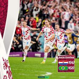 Croatia have got the job done and reach the semi-finals  Brazil are out!  #CROBRA #fifaworldcup