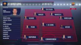 توزيع المستر تشافي لـ لاعبيه ضد مان يونايتد   #Bar&ccedil;aMUFC