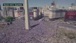 This time lapse of Buenos Aires after winning the FIFA World Cup is WILD