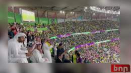 WATCH: #BNNQatar Reports  The fan reactions in the stadium the moment Croatia eliminated Brazil on penalties.  Croatia won 4-2 on penalties and advanced to the semi-finals.  #Brazil: #Croatia:  #FIFAWorldCup #Brazil #CroatiaVsBrazil #penalty #CROBRA