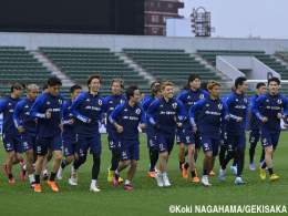 久保建英も笑顔で登場&hellip;大阪入りした森保Jが25人でコロンビア戦前日練習  #ゲキサカ #daihyo #日本代表 #サッカー日本代表