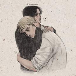 what do you think he said?  #エルリ #進撃の巨人 #AttackOnTitan #ShingekiNoKyojin
