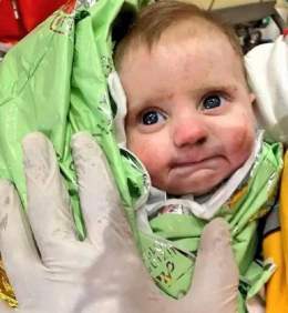 A two months old baby was rescued from the rubble in Turkey 128 hours after the earthquake.